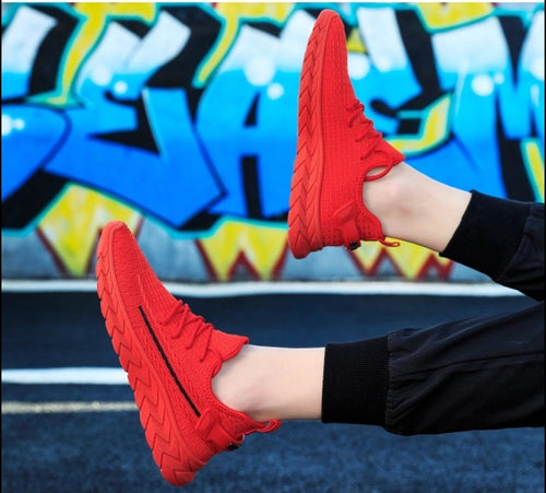 Red Walking Shoes For Men