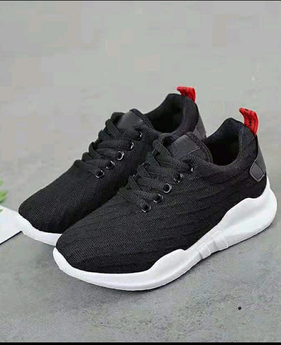 Pure Natural Black Casual Shoes