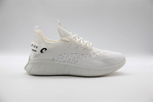 White Summer Breathable Sports Casual Shoes